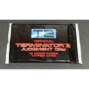 1991 Impel Terminator 2 Judgment Day Trading Card Pack Sealed